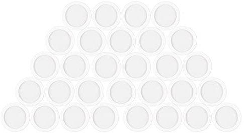 POENVFPO Premium-PET-Kazoo-Membranen, 30er-Pack Ersatzmembranen Zur Klangverbesserung, Universelle Kompatibilität, Tragbares Design