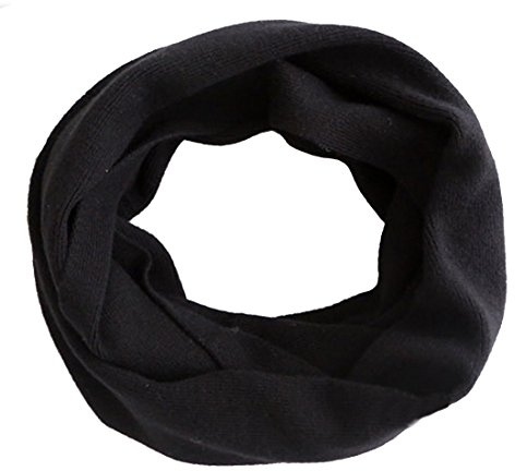 LroHan Soft Cashmere Scarf Circle Loop Infinity Plain Snood Scarf For Men Women
