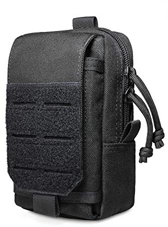 WYNEX Taktische EDC Pouch Molle Handytasche Gürtel Geräte Organizer Taillenbeutel Smartphone-Hülse Werkzeug-Halterung Tasche