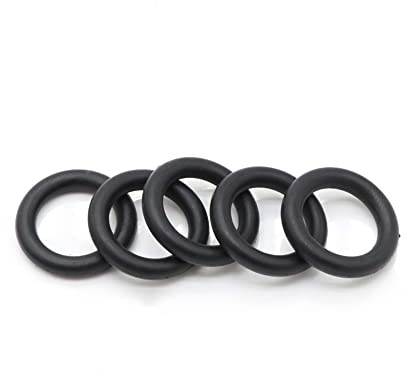 10 pièces noir NBR joint torique joint CS 5mm Nitrile butadiène caoutchouc entretoise résistance à l'huile rondelle,OD 22mm ID 12mm