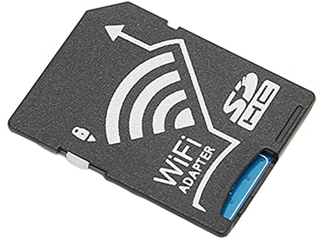 LBEC Adaptador WiFi TF a Tarjeta SD, Adaptador WiFi a Tarjeta SD Conecta hasta 3 Dispositivos móviles