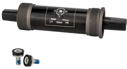 HOUSON bicycle bottom bracket, bicycle bottom bracket 80MM/100mm square BSA square bottom bracket housing bottom bracket axles for bicycle 100 x 155mm