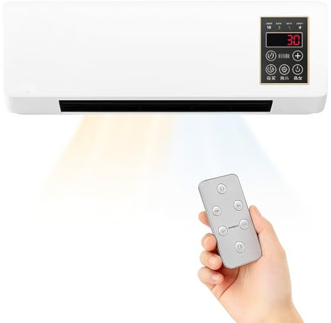 Climafy Air Conditioner, 2025 Upgrade Climafy Wall Mounted Portable Air Conditioning Split Max Air Conditioner, Aire Acondicionado De Pared, Wall Mount Ac Unit (White)