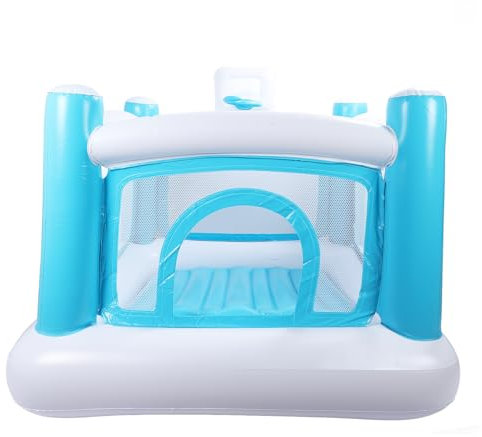 Bounce House addensato PVC Castello gonfiabile gonfiabile, con tappetino staccabile, per 2 bambini di età 3-6, grande salto per bambini esterno per bambini.