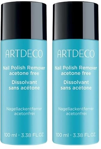 ARTDECO Nail Polish Remover Acetone Free - Nagellackentferner acetonfrei - 1 x 100 ml (Packung mit 2)