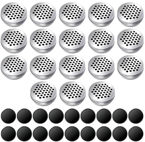 FytStycale Kit de Entrenamiento de Olfato para Perros de 18 Piezas, Contenedores de Comida para Perros, Cajas Ligeras con Aroma para Perros