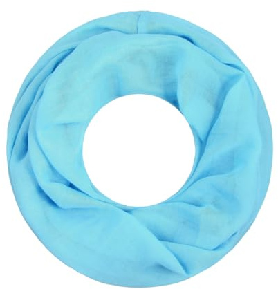 Majea Damen Loop Schal Cary – Eleganter Schlauchschal unifarben – 170x75cm weicher Rundschal für Business & Alltag