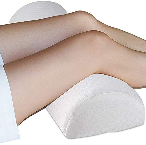 QMZDXH Gedächtnisschaumkissen,Rückenschmerzen Halbmondkissen Für Seiten Oder Rückenschläfer Halbrollenbeinkissen Bieten Unterstützung