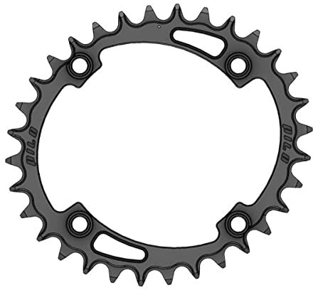 Pilo Kettenblatt C30 Elliptic schmal breit 32T für Shimano 104BCD asymmetrisch, SLX, XT, FC M7000, M8000