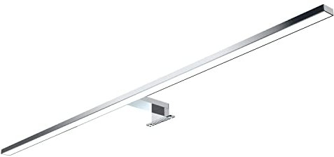 kalb | 80cm LED Badleuchte Badlampe Spiegellampe Spiegelleuchte 230V neutralweiß, verchromt