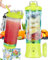 Dreamhigh® Blender Portable, 600ml Blender Smoothie avec 6 Lames, 4000mAh Fresh Juice Blender Donne 20 Tasses de Jus pour Voyage Cuisine Bureau Extérieur