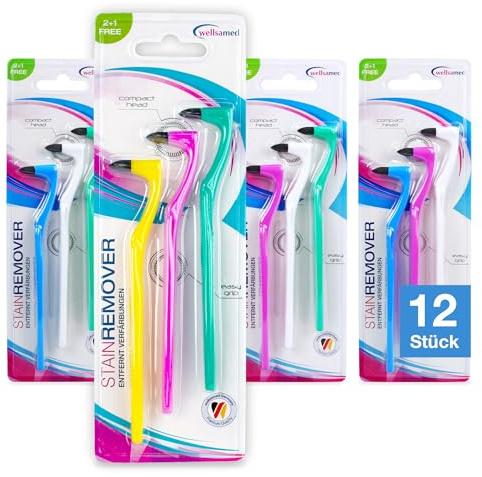 Wellsamed Stain Remover, Zahnsteinentferner, für eine gründliche Zahnsteinentfernung (12 Stück)