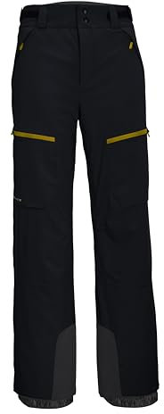 Killtec Ksw 51 Mn Ski Pnts Sci/Pantaloni Funzionali con Protezione Bordi e paraneve, Nero/Blu, XL Uomo