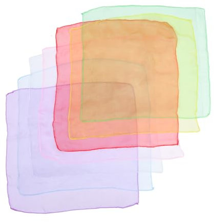 PACKOVE 7st Einfarbiger Seidenschal Schals Für Frauen Headwrap Sonnenmaske Sommerliche Seidenschals Frauen Hals Halstuch Für Damen Schutz Schleife Gittergewebe Fräulein