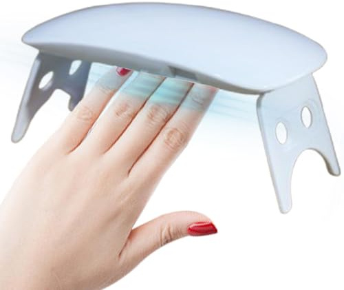 Esmalte de uñas de gel con lámpara UV, luz de uñas UV | Lámpara de uñas de | gel USB segura | Uñas de gel de secado rápido con luz ultravioleta, secador de uñas para Navidad, Año Nuevo, Día de la Madre