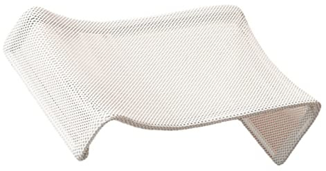 ERINGOGO Babybadewannensitz für Neugeborene aus Kohlenstoffstahl und Weichem Stoff rutschfeste Babybadematte mit Stütznetz für Shower und Badewanne