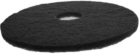 VALICLUD 17 Inch 5 Pcs Floor Polishing Cleaning Pads Dark Textile Multi-Functional Portable Floor Machine Supply for Home Cleaning