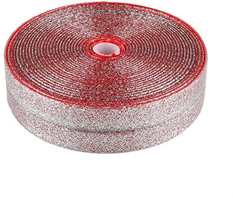 Moulures murales Ruban adhésif de calfeutrage de 6 m, étanche et flexible, for moulures, garnitures de carrelage, ruban d'étanchéité décoratif résistant à l'huile, bande d'évier de cuisine, protection
