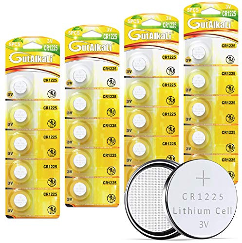 CR1225 batería de Litio 3V, botón de Pila botón electrónico para Juguetes calculadoras Relojes (20 unids)