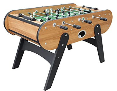 CONCEPT USINE | Babyfoot Bois Foncé Sao Paulo | Style Bistrot Design Moderne | Baby-Foot Conçu avec des Matériaux de Qualité | Jeu Idéal pour se Divertir en Famille ou Entre Amis | Fun et Ludique