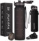 HydroPal 1L Sports Water Bottle, Slim Plastic Drink Bottle with Filter/No-Sweat Sleeve, Leakproof, Dustproof, Gym, Running, Travel, School, Office, Outdoor, BPA-free