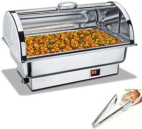 Electric Food Warmers for Parties and Buffets, Chafing Dish, 9L Buffet Servers and Warmers with Adjustable Temperature(35-80 °), Great for Keeping Food Being Fresh