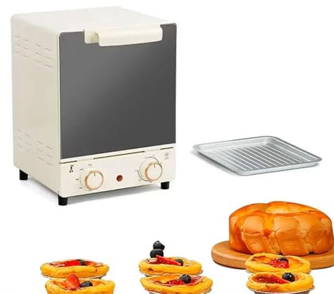 Forno Elettrico a 3 Strati Da 750 W, Forno a Convezione Intelligente Verticale Da 15 L Con 70-250 ℃ E Timer 0-60 Minuti, Finestra Di Visualizzazione In Vetro Antideflagrante, Macchina Per Il Pane