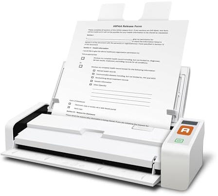 Ambir nScan 700gt-AS Hybrid Duplex Dokumentenscanner für Windows PC