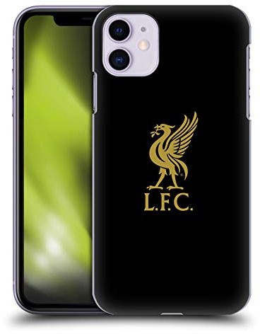 Head Case Designs Offizielle Liverpool Football Club Logo Gold Und Schwarz Liver Bird Harte Rueckseiten Handyhülle Hülle Huelle kompatibel mit Apple iPhone 11