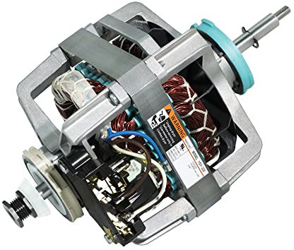 Drive Motor 4681EL1008A Clothes Dryer Blower by puxyblue for LG Ken-More Dryer Replace EAP2400858 4681EL1008B 4681EL1008H 4681EL1008K 4681EL1008P 1330330 (Shaft Length: 2-3/8 and 1-1/4)