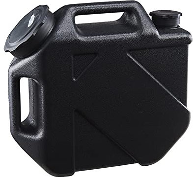 KOBONA Plastic Water Container with Tap 10L Portable Camping Water Bucket Water Tank No Leakage Water Storage Carrier Jug for Camping, Hiking, Fishing, Picnic, BBQ & Travel