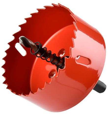 Sega a Tazza Bi-Metallica 75mm Fresa a Tazza M42 HSS Sega a Tazza Professionali Punte Trapano a Tazza per Legno per Iron Alluminio, Legno, Cartongesso, Tubi, Plastica, Pannelli di Fibra