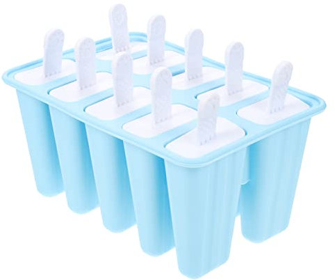 Cabilock 10 molde hielo plantillas para niños bandejas hielo popsicle mold ice lolly moulds moldes para chupetes bebe moldes ventosa hielo silicona helado maquina hielo, 7I1404N00PPS