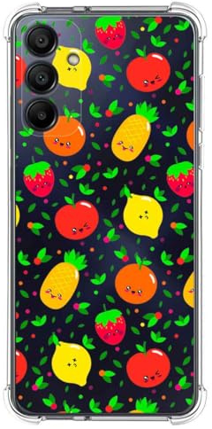 Tumundosmartphone Coque Anti-Choc en Silicone pour Samsung Galaxy S24+ Plus 5G Design Fruits 01 Dessins