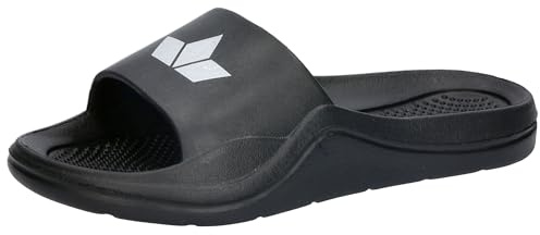 Lico Unisex Panay badsandaler, svart, 37 EU, svart, 37 EU