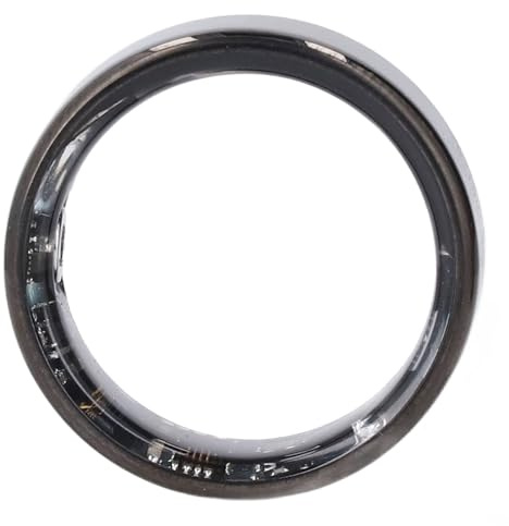 Smart Ring Health Tracker, IP68 Resistente All'acqua Molteplici modalità Sportive Contapassi Monitoraggio delle Calorie Anello Fitness Tracker per lo Sport, Sincronizzazione in