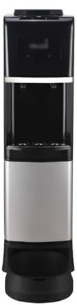 Water Dispenser Water Dispenser Top Loading Hot/Cold Temperature Black and Stainless Steel can Provide hot Water