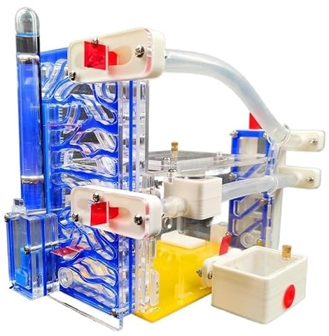 CBFGGOEUDFBS Transparentes Ameisenfarm-Set zur DIY-Beobachtung Einer Ameisenkolonie, Ameisenhaus for Wissenschaftsbegeisterte(Blue)