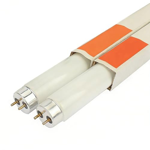 2 Pack 18W Tubes Fluorescents T8 600mm, Blanc Froid 6500K, Base G13, 1260LM, Faible Consommation D'énergie, éclairage D'urgence à économie D'énergie, Pour Cuisine, Salle De Bain, Armoire, Garage