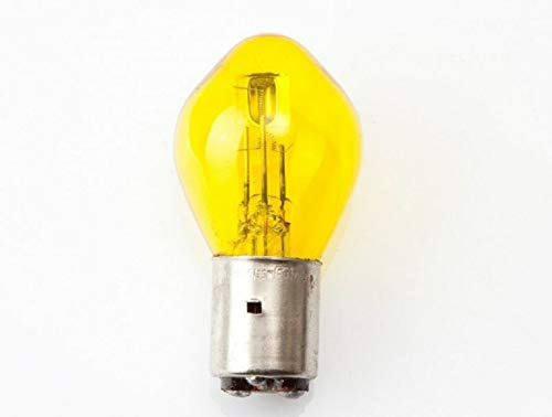 12V 45/40W BA20D BOSCH GELB GLÜHBIRNE LAMPE GLÜHLAMPE AUTOBIRNE SCHEINWERFER MOTORRAD FRONT BIRNE LAMPE AUTO BELEUCHTUNG VINTAGE OLDTIMER RETRO CLASSIC