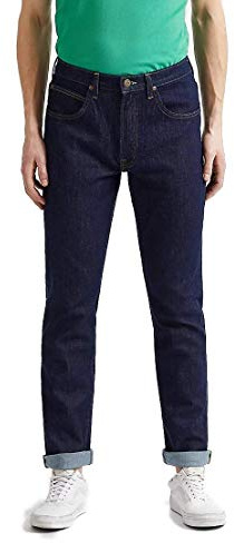 Lee herr Jeans Brooklyn Straight, Rinse, 33W / 32L