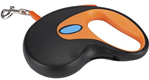 Rollleine Hunde Gurt Leine Hundeleine einziehbar Hundeleinen Zubehör Hundetrainings Leine mit Bequeme Handle für mittelgroße große Hunde(schwarz 300cm)