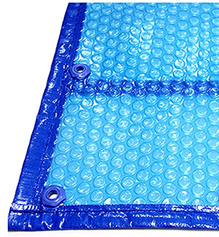 Bubble Film Solar Poolabdeckung 400 Mikron/㎡Solardecke Wird in verschiedenen Schwimmbädern im Innen- und Außenbereich verwendet. rutschfest, wasserdicht, verschleißfest, reduziert die Wasserverdunst