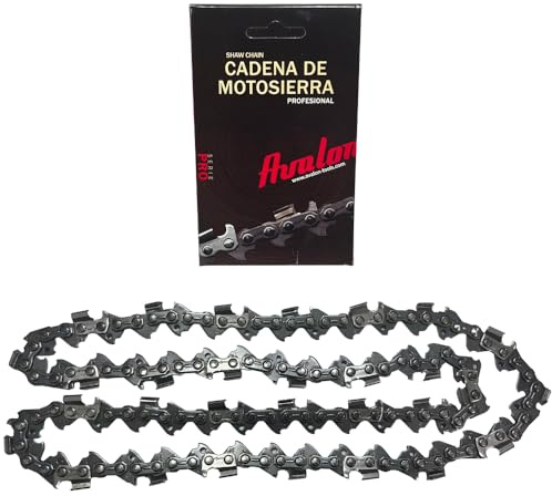 Cadena de Motosierra Avalon Procut 325 058 1.5-68 eslabones y diente redondo para espadas de 45cm aproximado. Compatible con marcas como husqvarna
