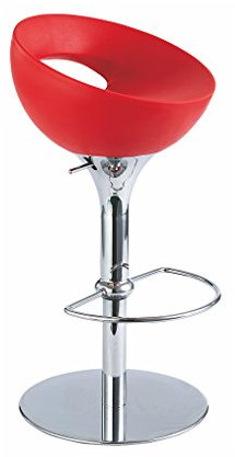 btd 360 Degree Rotating Bar Chair American Bar Stool 6 Color Bowl Design Modern Ktv High Chair Four Seasons/double Counter Chair (color : F, Size : One loaded) The New