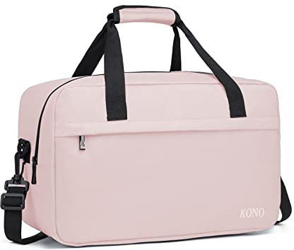 Kono Bolsa de Viaje de Cabina Ryanair 40x25x20, Bolsa de Mano Holdall para Vuelos Plegable Impermeable 20L para Avión, Duffle para Hombre y Mujer, Deporte y Fin de Semana