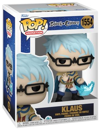 Funko POP! Animation: Black Clover - Klaus - Samlingsbar vinylfigur - Presentidé - Officiell Merchandise - Leksaker för barn och vuxna - Anime Fans - Modellfigur för samlare och utställning