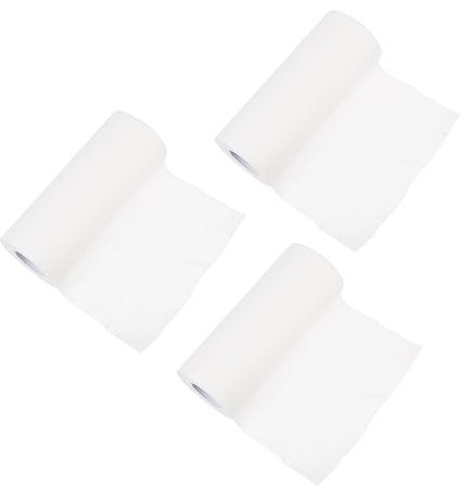 SEWOART Kitchen Towel Dish Cloths Bulk 3 Rolls Disposable on Non-woven Dual Use Cleaning Wipes for Strong Detergency, Gentle Pots Walls Tableware