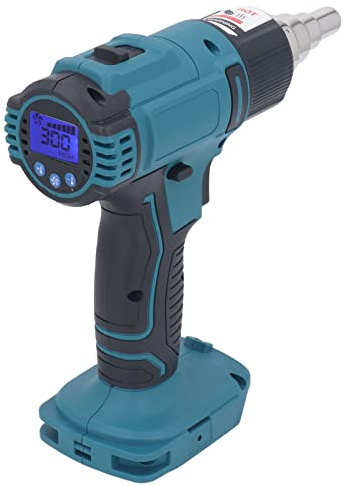 Pantalla Digital de Litio Control de Temperatura Pistola de Aire Caliente Pistola de Aire Caliente Portátil de Alta Potencia Batería Compatible BL1830B BL1840B BL1850B BL1860B