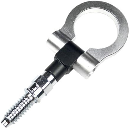 Auto Trasportatore gancio, Veicolo da Corsa Barra Traino, Autocarro gancio Borsa Anello di Traino per Auto FX35/FX45/FX50 QX70(Argento)